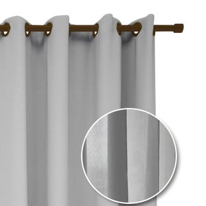 Cortina Para Sala Quarto Roma 300x220 Admirare Cor Cinza