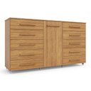 Ver imagem 1 de Cômoda 1 Porta 10 Gavetas com Rodízio Imperial