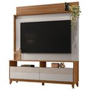 Ver imagem 1 de Estante Home Theater para Tv até 70 Polegadas 1,60m Granada Madeirado / Off White Notável