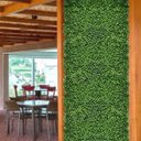 Ver imagem 2 de Kit 11 Painéis de Grama e Buxinho Artificial para Jardim Vertical com UV