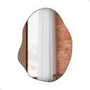 Ver imagem 2 de Espelho Decorativo de Parede Orgânico com Led Quente Mod Rubi 55x75 para Sala Quarto Banheiro Hall