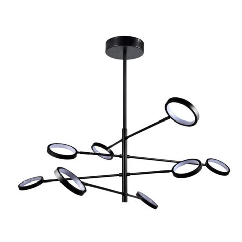 Pendente 8 Luzes LED 40W Satélite ST40W3KPDPT Bronzearte