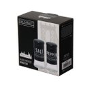 Ver imagem 5 de Conjunto Saleiro e Pimenteiro Vidro Preto com Nome Salt Pepper Cozinha Restaurante de Mesa