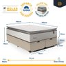 Cama Box Baú com Colchão de Molas Ensacadas Pillow Top Supreme Lux Queen 158cm - 7