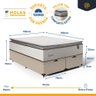 Cama Box Baú com Colchão de Molas Ensacadas Pillow Top Supreme Lux Queen 158cm - 5