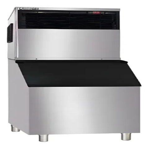 Máquina de Gelo 150kg Inox 220v Cubo Maciço de 23x23x28mm Sc500