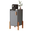 Ver imagem 2 de Armário Poseidon Balcão Multiuso com 1 Porta Qualitare:cinza