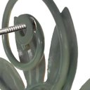 Ver imagem 3 de Gancho Metal Kit 4 Uni Enfeite Girassol Parede Pendura Chaves Bone Bone Decoraçao Organizaçao Sala C