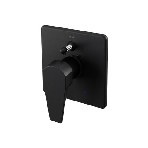 Acabamento Monocomando Para Banheira E Chuveiro Docol Lift 8057Ce 1/2" Ônix