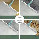 Ver imagem 6 de Rodo Silicone Magico Vassoura 2 em 1 Mop Aluminio Telescopico Limpa Vidros Retratil Esfregao Articul