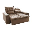 Ver imagem 7 de Conjunto de Sofá 3 e 2 Lugares Retrátil e Reclinável 2.00x1.50m Cama Inbox Smal Suede Bege