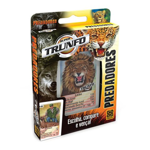 Super Trunfo Predadores - Grow