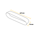 Ver imagem 3 de Lixa de Cinta 75 x 457mm Lixadeira manual 30 Peças