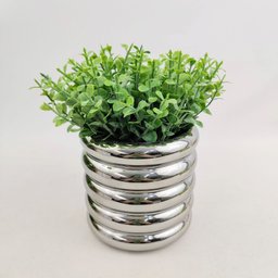 Pick Mini Eucalipto Buquê 25x18x10cm Planta Artificial - 5