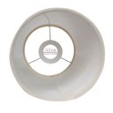 Ver imagem 3 de Cúpula de Abajur 30x20x20cm Tecido Algodão Soquete Nacional Ref 91