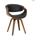 Ver imagem 1 de Cadeira de Jantar Munique Courino Fratini Cor Preto