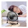 Mini Ventilador Mesa USB Notebook Potente Ultra Silencioso Pequeno Portátil Circulação Ar - Preto - 4
