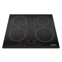 Cooktop por Indução 4 Bocas Mondial Preto 7000w Cti-03 220v - 2