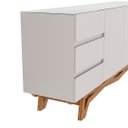 Ver imagem 5 de Buffet Aparador Madeira Maciça 3 Portas Volga