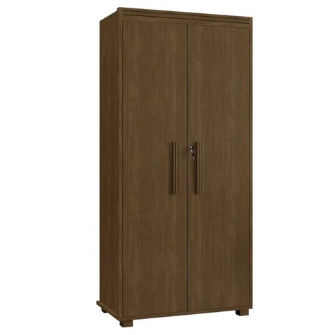 Armário Multiuso 5 Prateleiras 2 Pts c/ Chave 100% MDF Apollo Legno