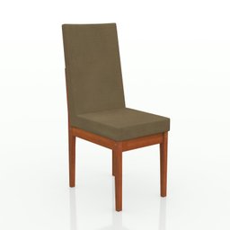 Conjunto Sala De Jantar 6 Lugares Com Mesa E Cadeira Em Veludo 160X90Cm A104  - 8