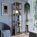 Ver imagem 4 de Módulo para Closet com Prateleira 183x45x60cm Marrom/Branco/Montana