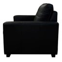 Ver imagem 6 de Sofá de Couro 2 Lugares Londres 151cm M06 Cor Preto 450 - Amarena Móveis