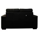 Ver imagem 5 de Sofá de Couro 2 Lugares Londres 151cm M06 Cor Preto 450 - Amarena Móveis