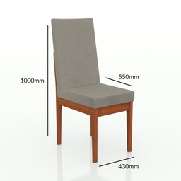Conjunto Sala de Jantar 6 Lugares 160x90cm A102  - 4