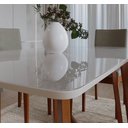 Ver imagem 6 de Conjunto Sala de Jantar 6 Lugares 160x90cm A102 Marrom/Caramelo/Avela