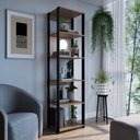 Ver imagem 4 de Módulo para Closet com Prateleira 183x45x60cm Marrom/Preto/Montana