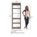 Ver imagem 3 de Módulo para Closet com Prateleira 183x45x60cm Marrom/Preto/Montana