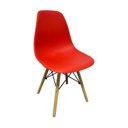 Ver imagem 2 de Kit 2 Cadeiras Eames Polipropileno Base Madeira Eiffel Espresso Móveis