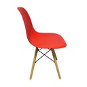 Ver imagem 5 de Kit 2 Cadeiras Eames Polipropileno Base Madeira Eiffel Espresso Móveis