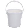 Balde de Plástico com 8L Alça e Marcador de Litros Interno Astra Branco - 1
