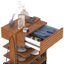 Ver imagem 6 de Sapateira Multiuso Estante Organizadora Closet - Freijó