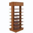 Ver imagem 5 de Sapateira Multiuso Estante Organizadora Closet - Freijó