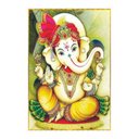 Ver imagem 2 de Placa Decorativa Mdf Ganesha Tamanho 20x27cm Modelo 7