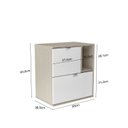 Ver imagem 7 de Gabinete Suspenso com Cuba e Espelheira 60cm Nordic Branco/Argento