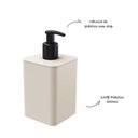 Ver imagem 2 de Dispenser para Detergente e Sabonete Líquido 350ml - Stolf Areia