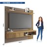 Painel para Tv até 65 Polegadas 183cmx180cm Safira - 5