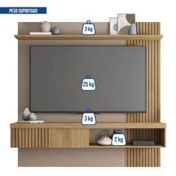 Painel para Tv até 65 Polegadas Safira  - 10
