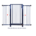 Ver imagem 1 de Grade e portão para cachorro bebê pet, vãos de 96cm a 100cm Grade Master GR-030-100-02