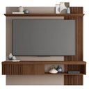 Ver imagem 6 de Painel Ripado para TV até 65 Polegadas 180CMX183CM Moon Marrom