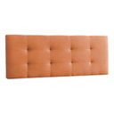 Ver imagem 6 de Canto Alemão Recamier Bau + Painel Madri 160cm Veludo Terracota - Inova Decor