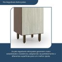 Ver imagem 7 de Paneleiro 2 Portas Evolution Plus Marrom/Tannat/Legno Crema