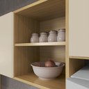 Ver imagem 5 de Cozinha Completa Luna 5 Peças I01 Carvalho Off White Clique Chique