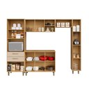 Ver imagem 2 de Cozinha Completa Luna 5 Peças Carvalho Off White