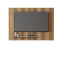 Ver imagem 2 de Painel para TV até 70 Polegadas MDF 180CMX120CM Frisos Decorativos Valença Marrom