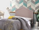 Ver imagem 3 de Cabeceira Irlanda New Plus Casal 1400mm Veludo Rose - Simbal